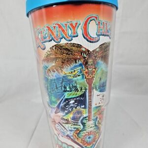Kenny Chesney Tropical Tumbler with Blue Lid